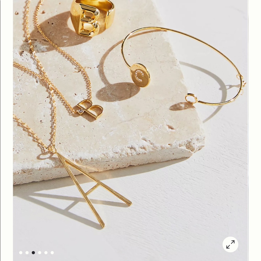House of Harlow 1960 | K & A letter necklaces!!